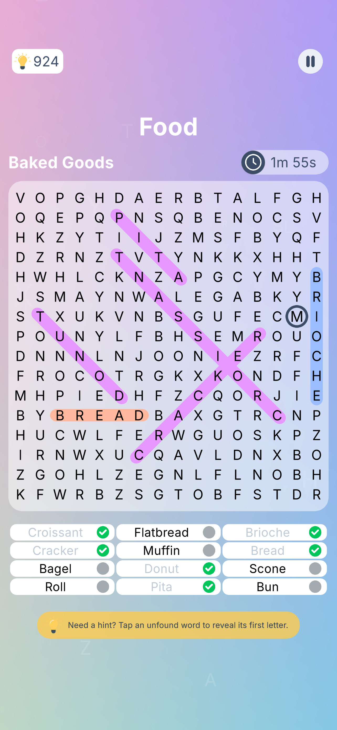 WordSee hint feature